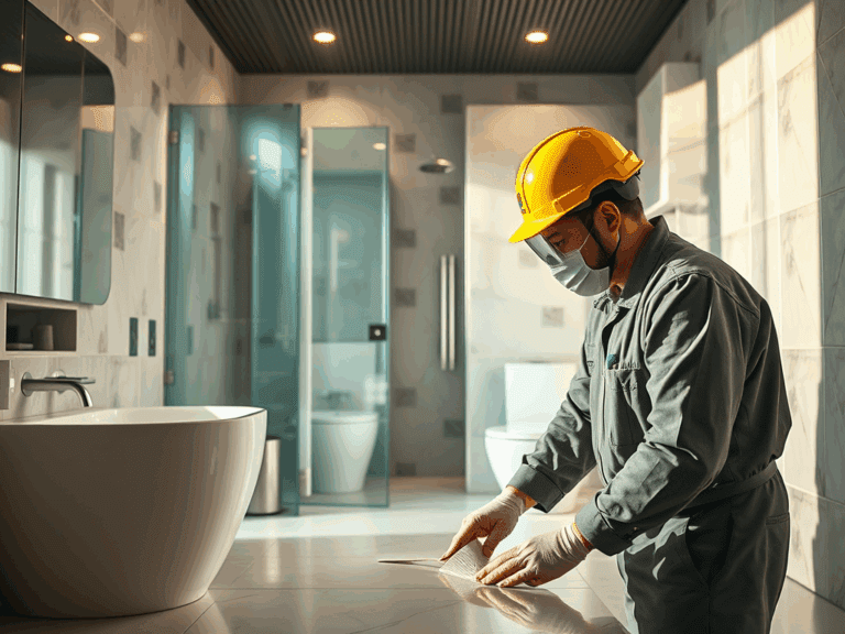 شركة عزل حمامات في دبي: خدمات مضمونة ضد التسرب